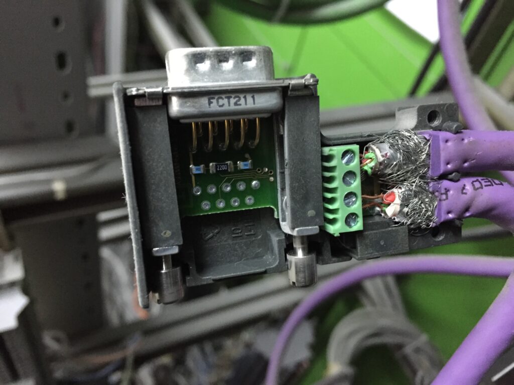 falla profibus dp